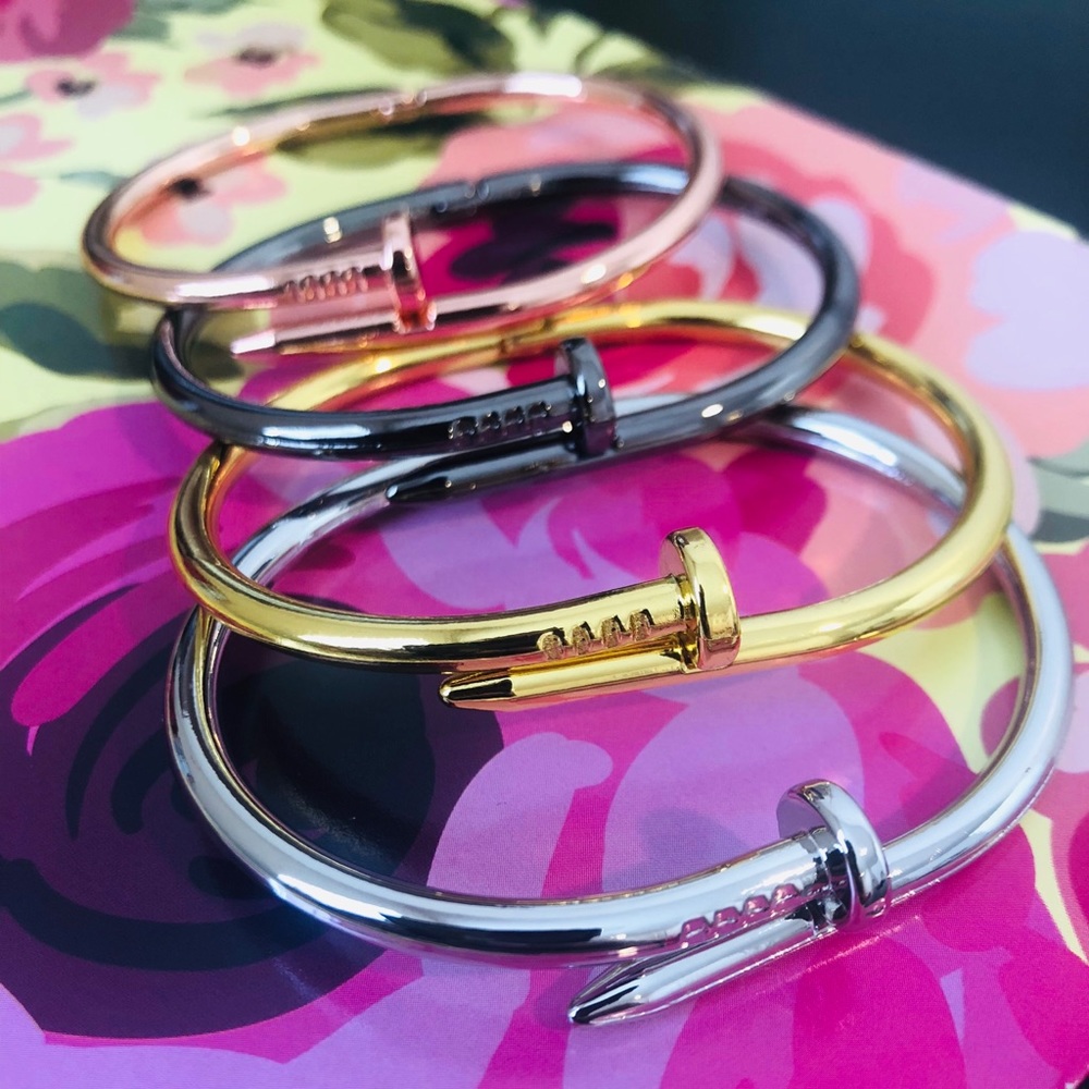 Nail wrap around bracelet